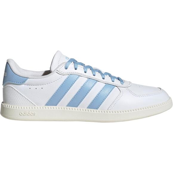 NWT adidas Women's Breaknet Sleek Sneaker, White/Blue/Off White-SZ 9 - Picture 4 of 7